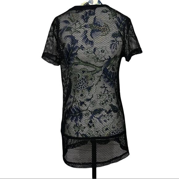 Sommer Ray Black Mesh Shirt XS - Picture 2 of 2